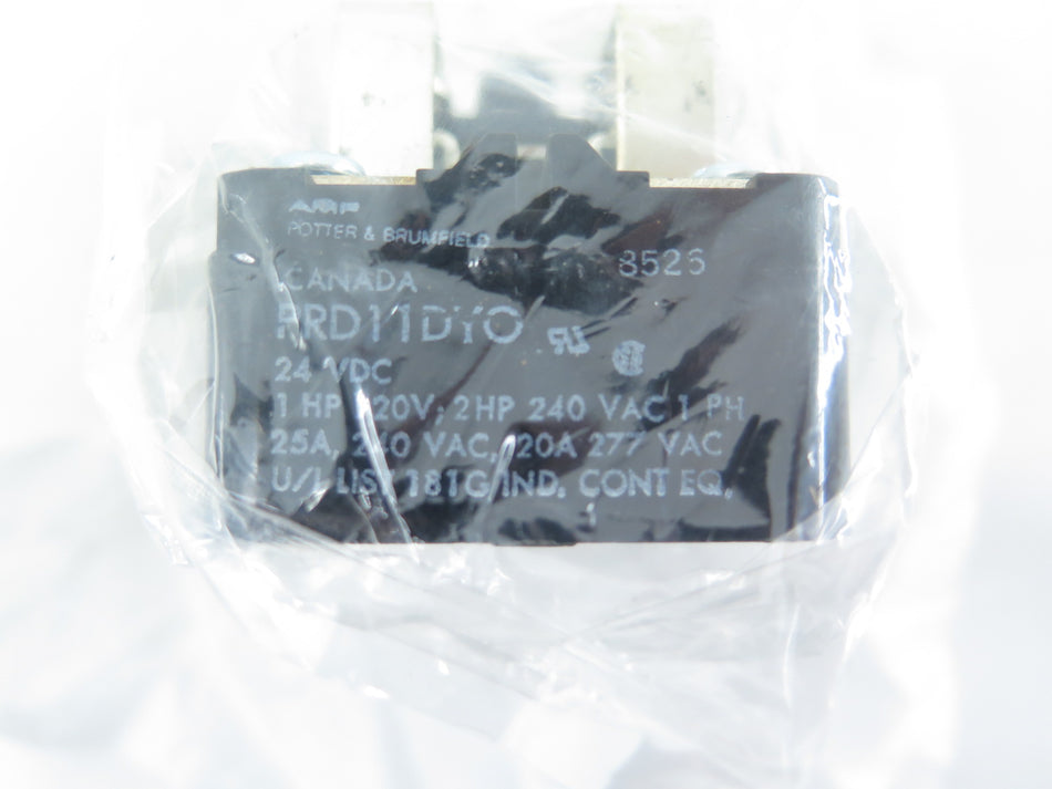 Potter & Brumfield PRD11DYO Control Relay 24VDC - Advance Operations