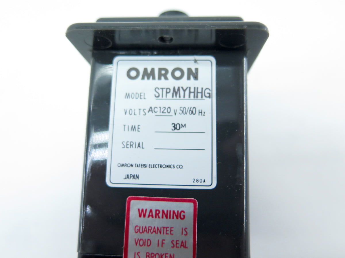 Omron STPMYHHG 0-30 Minutes Timer - Advance Operations