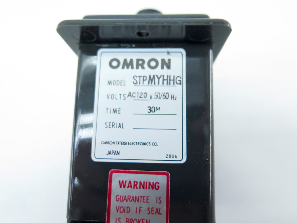 Omron STPMYHHG 0-30 Minutes Timer - Advance Operations