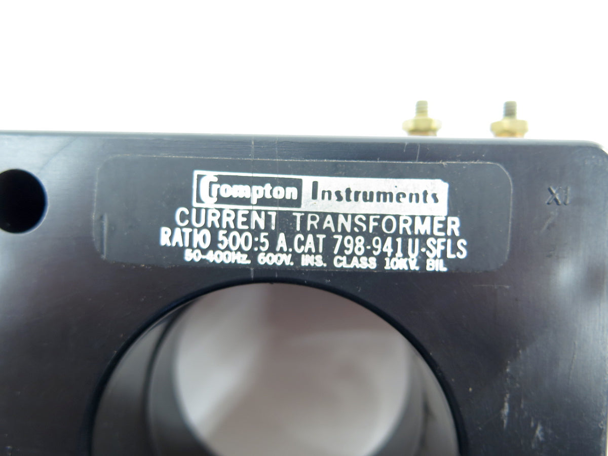 Crompton Instruments 798-941U-SFLS Current Transformer 600V - Advance Operations