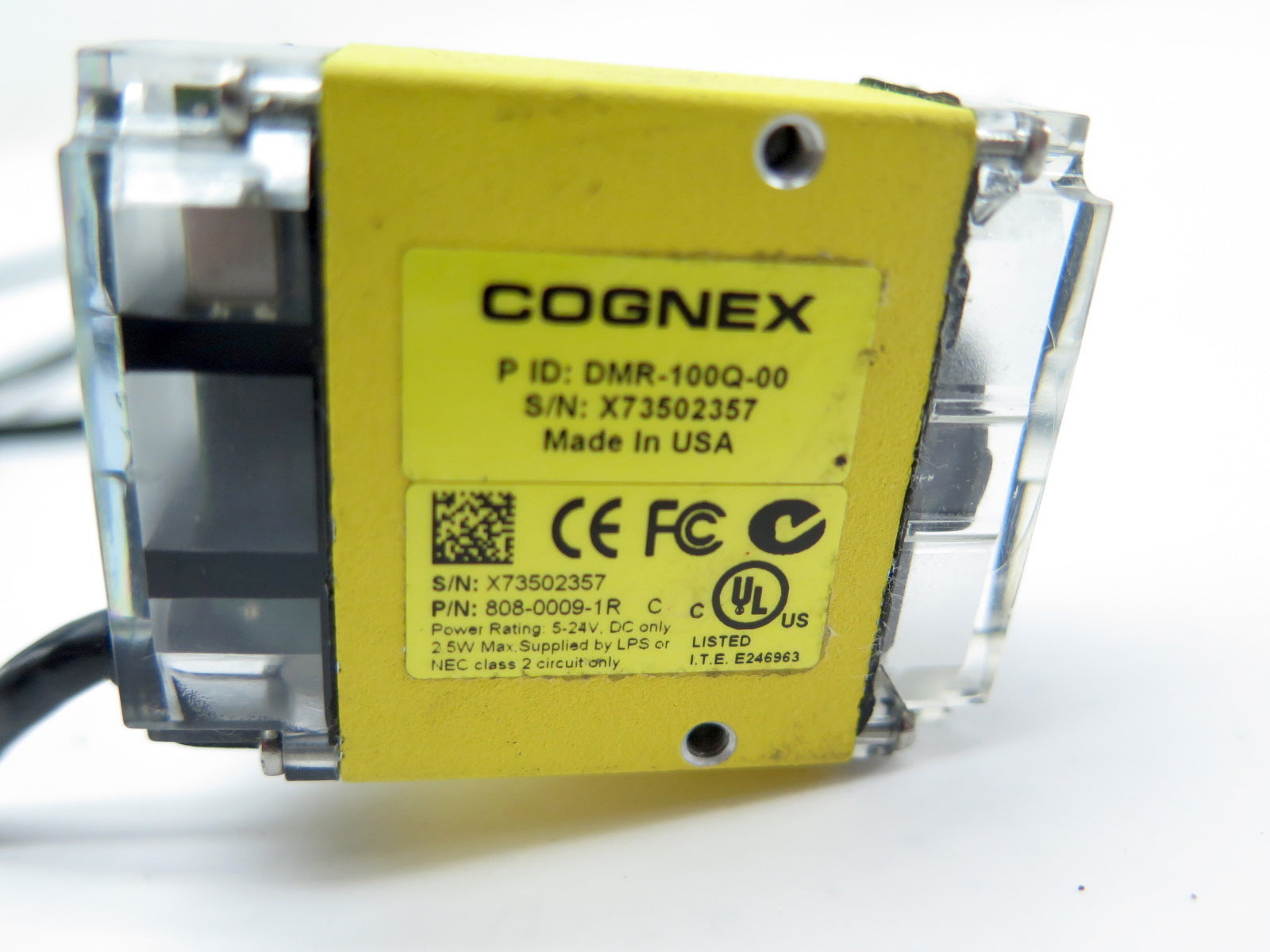 Cognex DMR-100Q-00 Barcode Reader - Advance Operations