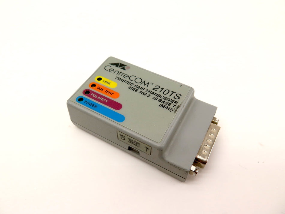 Allied Telesyn AT-210TS CentreCOM 210TS Twisted Pair Transceiver - Advance Operations