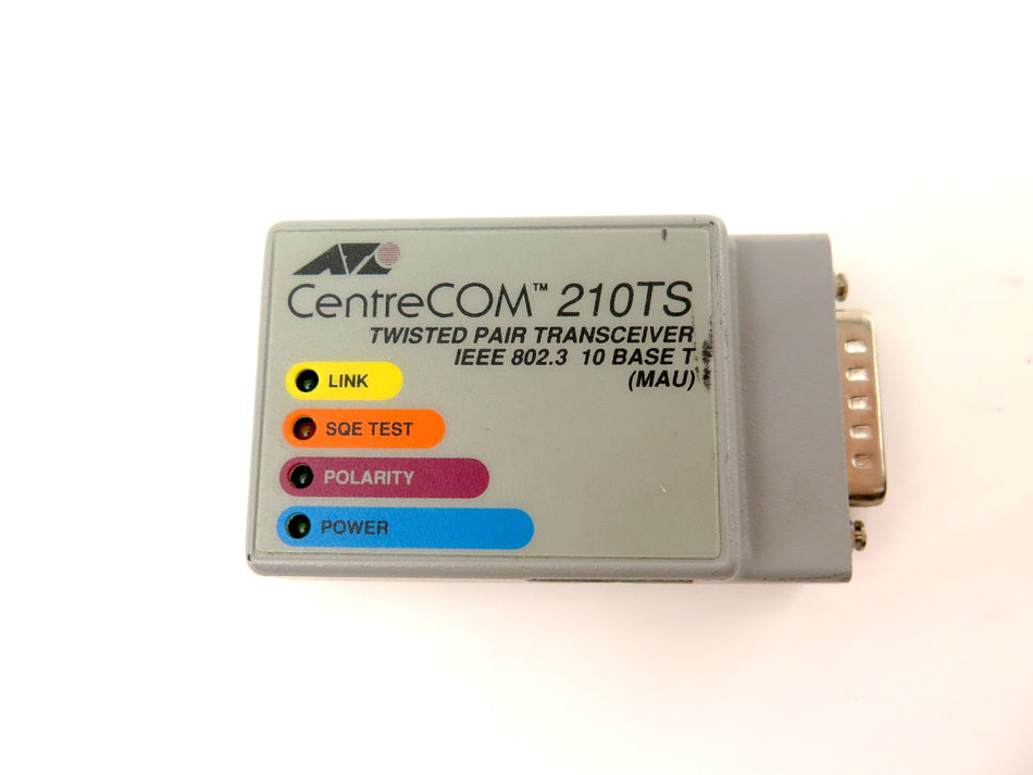 Allied Telesyn AT-210TS CentreCOM 210TS Twisted Pair Transceiver - Advance Operations
