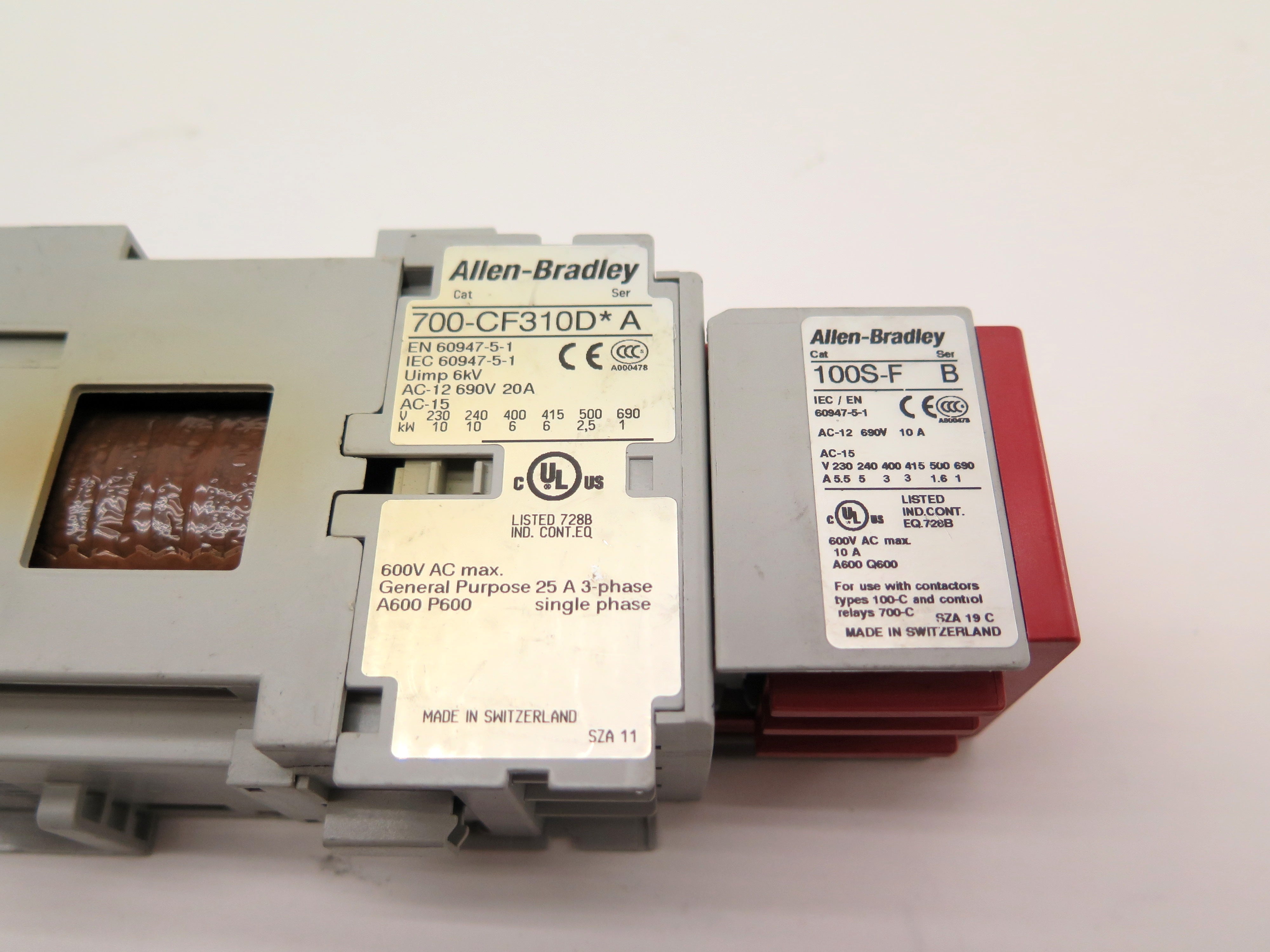 Allen-Bradley 700S-CF620DJC Safety Control Relay - Advance Operations