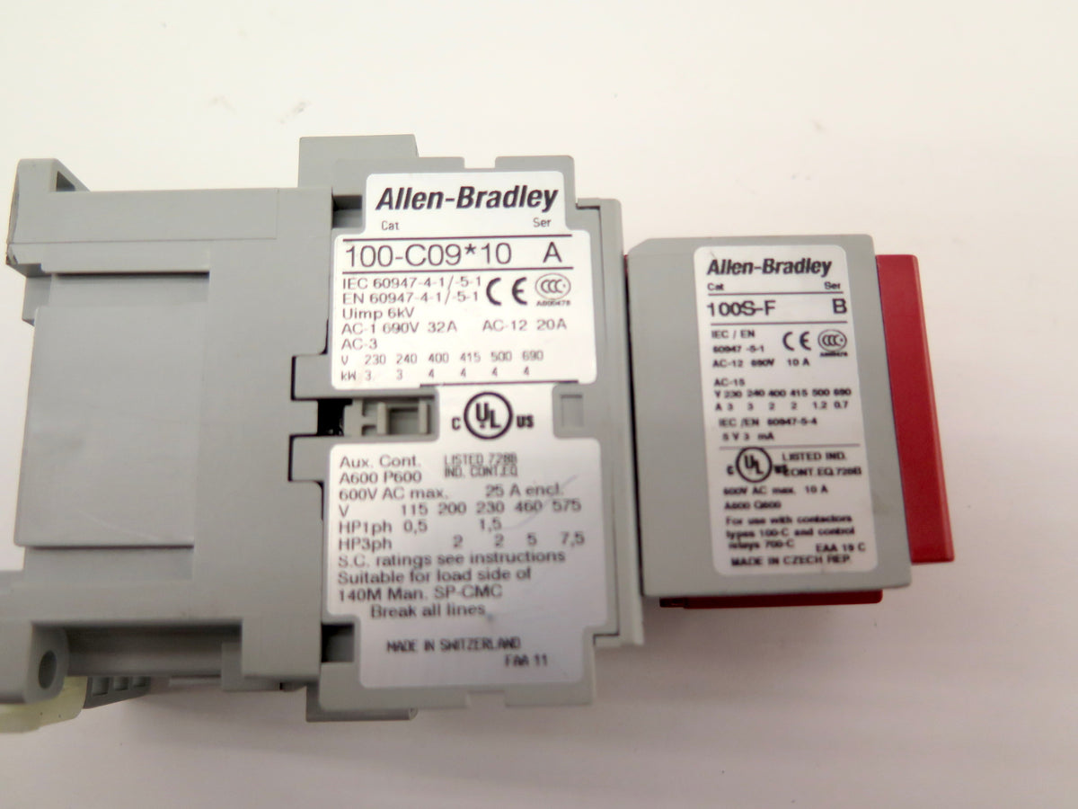 Allen-Bradley 100S-C09D14BC Safety Relay Contactor - Advance Operations
