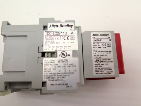 Allen-Bradley 100S-C09D14BC Safety Relay Contactor - Advance Operations
