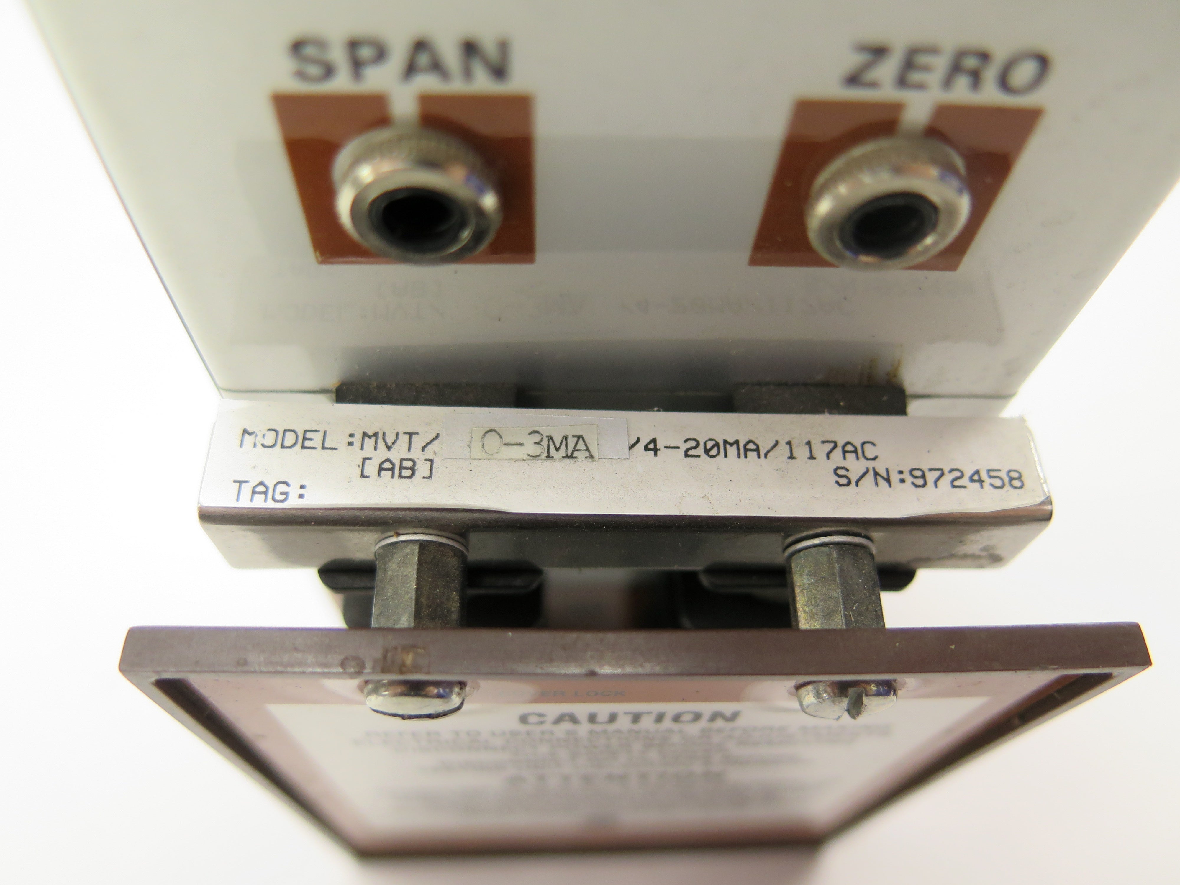 Moore Industries MVT/0-3MA/4-20MA/117AC Millivolt Transmitter - Advance Operations