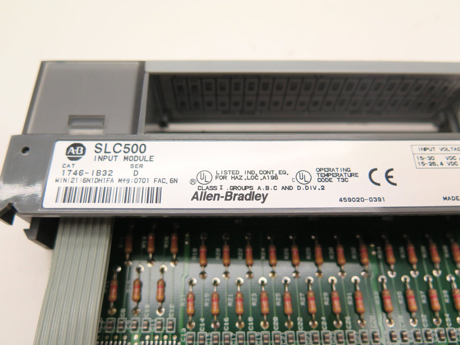 Allen-Bradley SLC500 1746-IB32 Input Module SER.D - Advance Operations