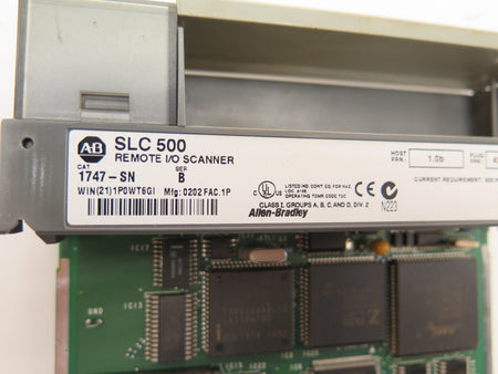 Allen-Bradley 1747-SN Ser.B SLC500 Remote I/O Scanner - Advance Operations