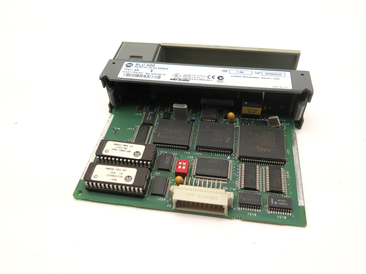 Allen-Bradley 1747-SN Ser.B SLC500 Remote I/O Scanner - Advance Operations