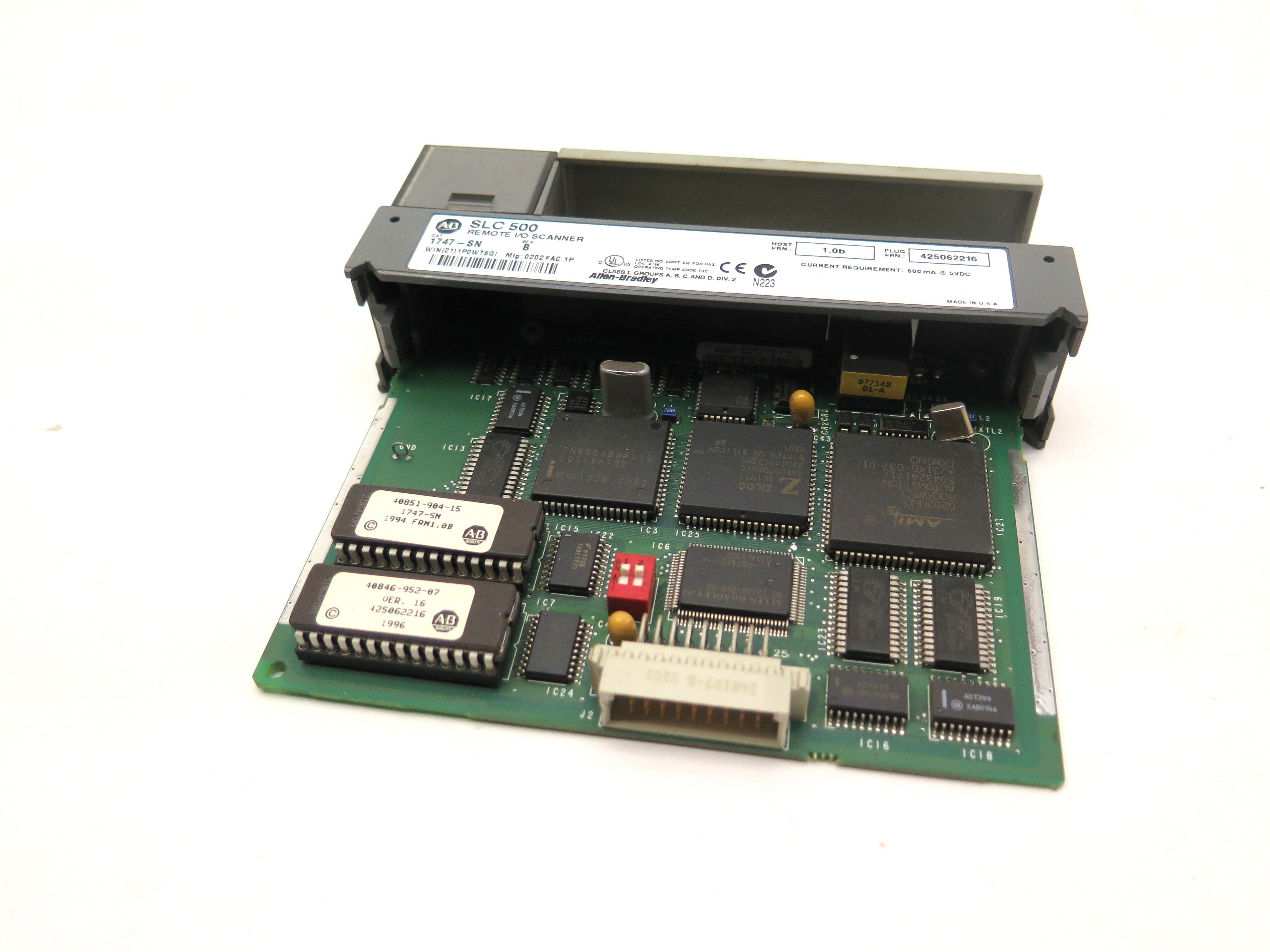 Allen-Bradley 1747-SN Ser.B SLC500 Remote I/O Scanner - Advance Operations