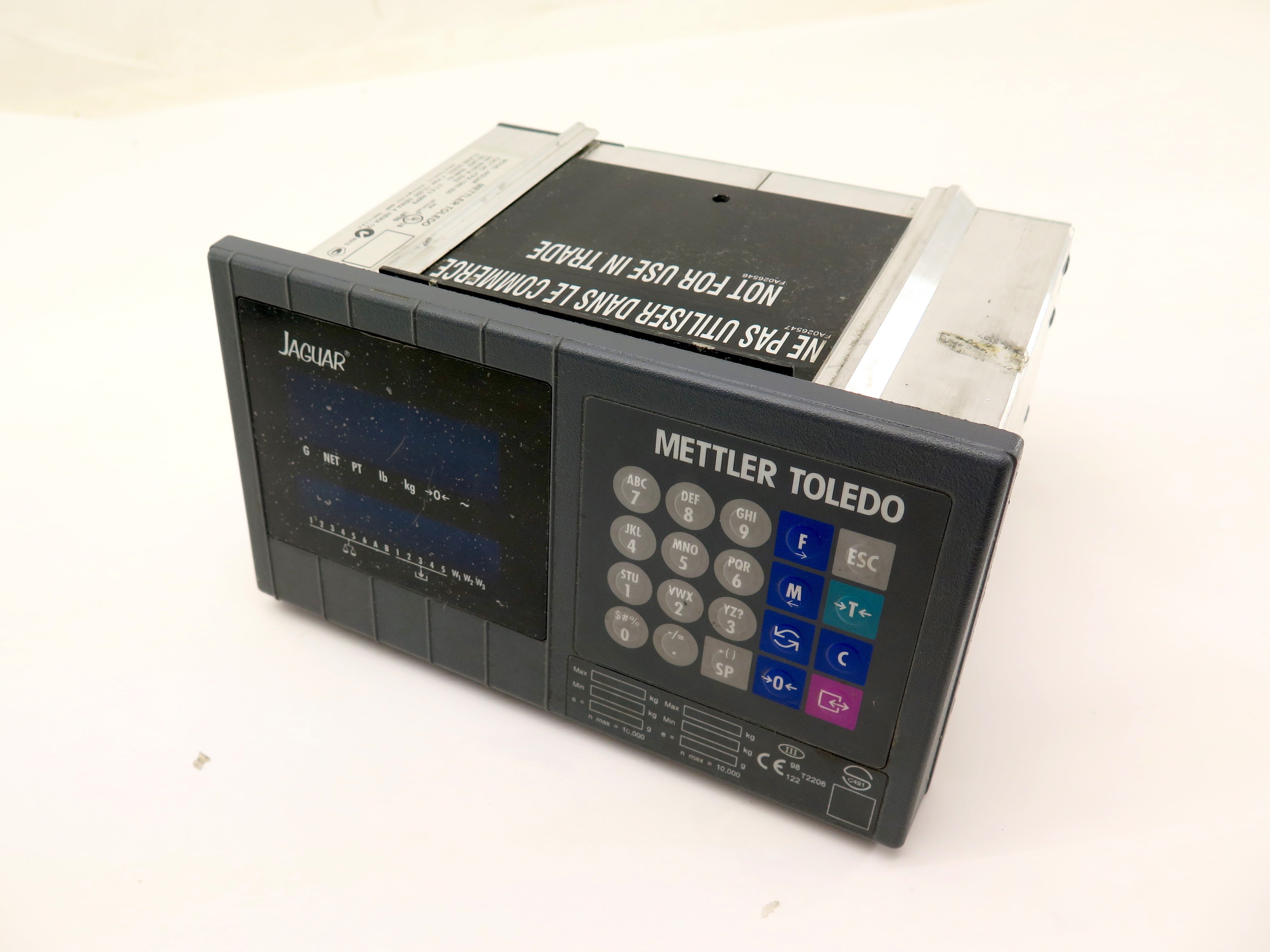 Mettler Toledo JTPA 1060 000 100-240Vac Industiral Scale Terminal - Advance Operations