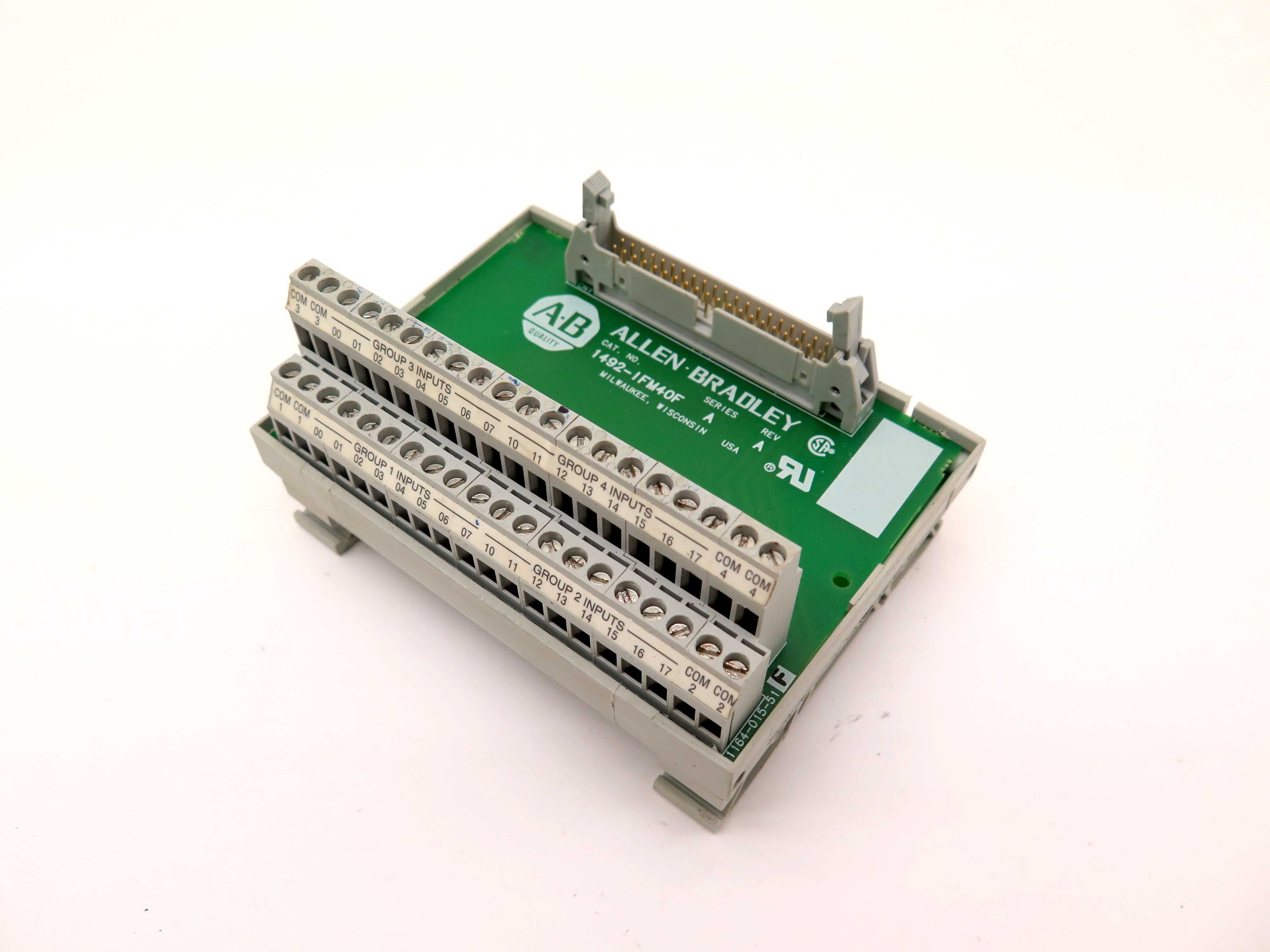 Allen-Bradley 1492-IFM40F Ser.A Terminal Block - Advance Operations