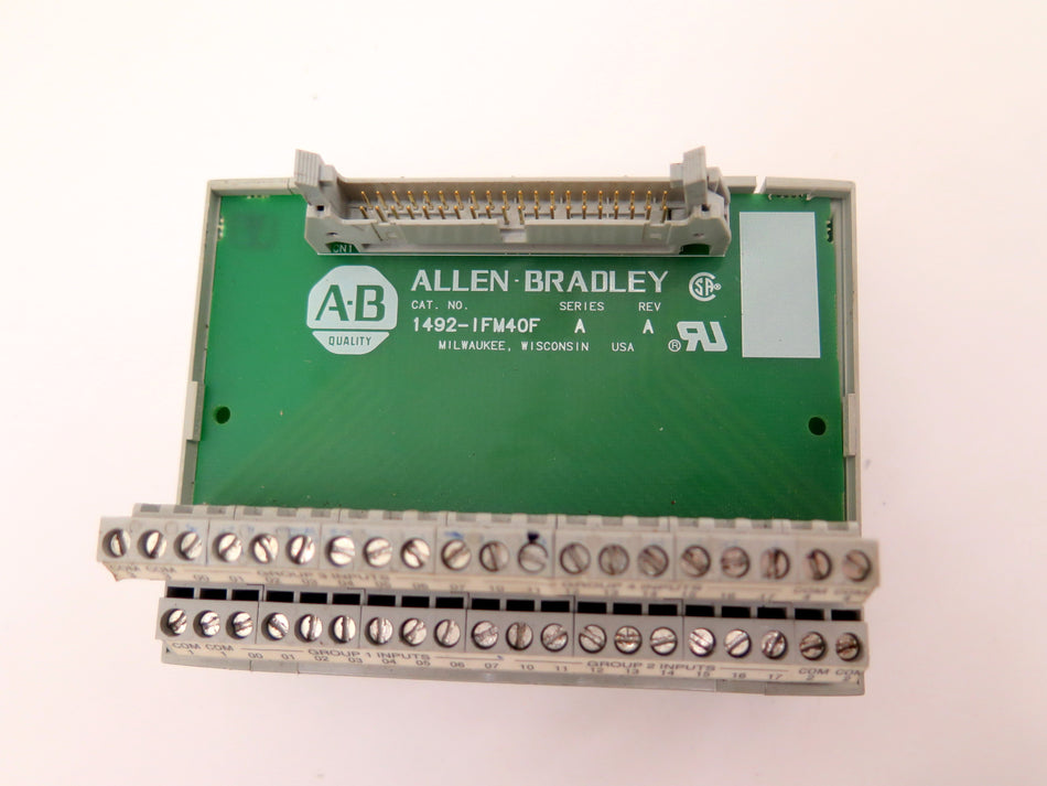 Allen-Bradley 1492-IFM40F Ser.A Terminal Block - Advance Operations