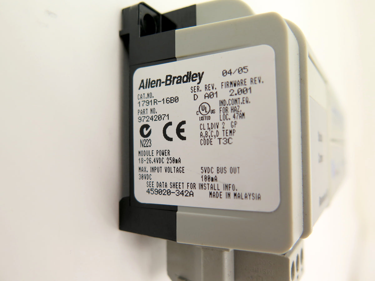 Allen-Bradley 1791R-16B0 Ser.D Input CompactBlock I/O - Advance Operations