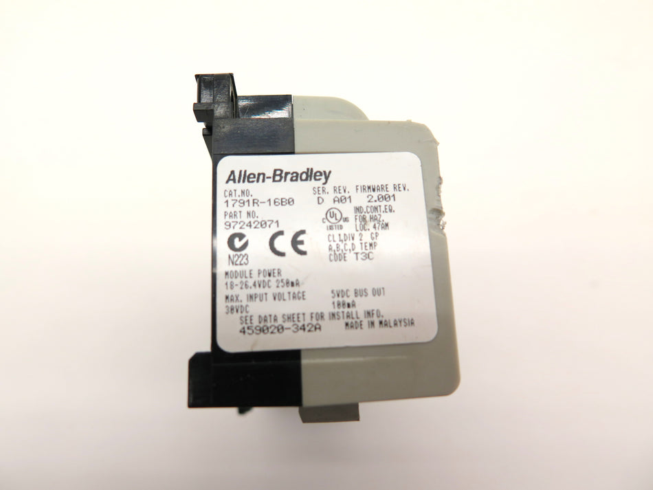 Allen-Bradley 1791R-16B0 Ser.D Input CompactBlock I/O See notes - Advance Operations