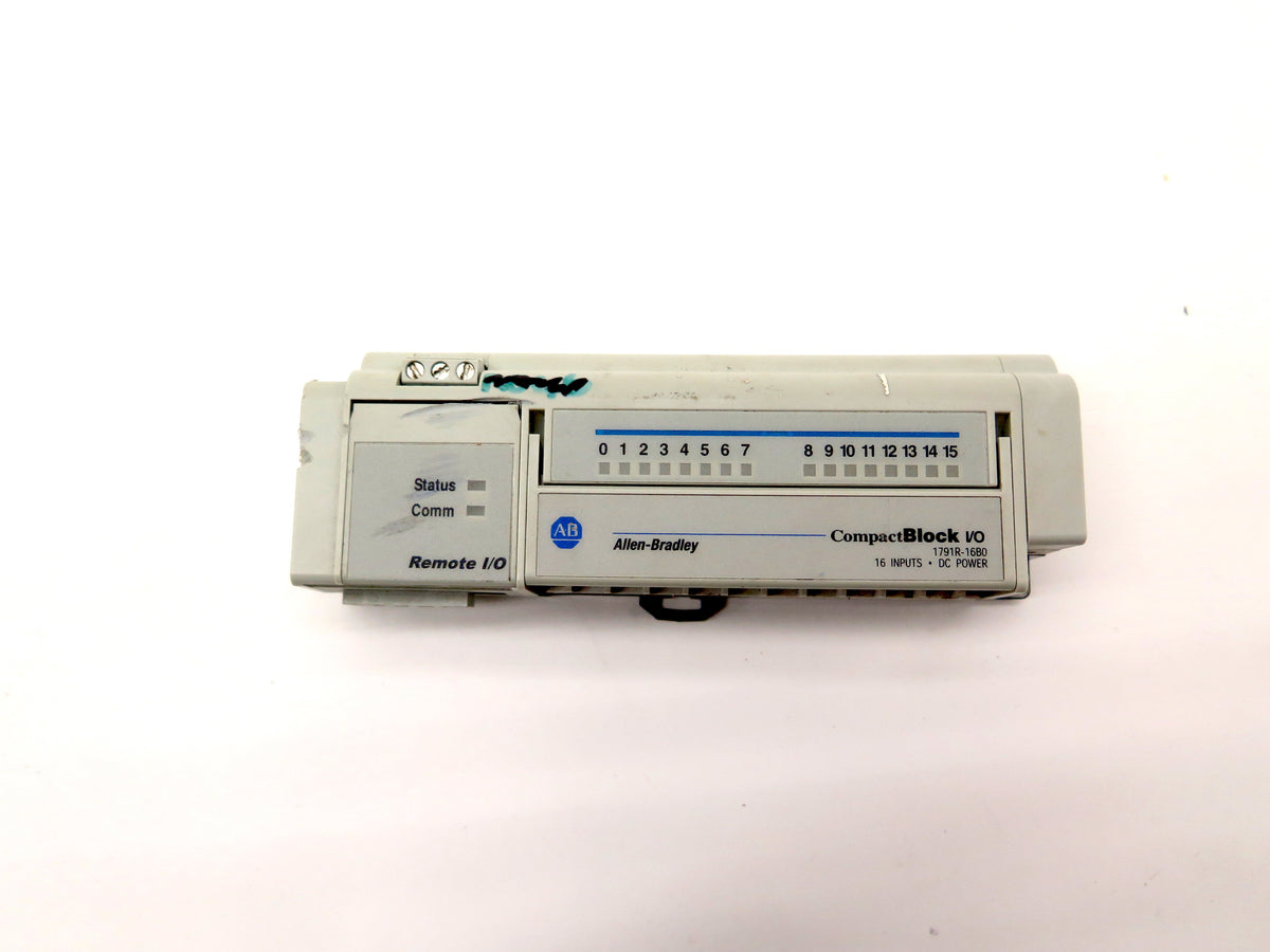 Allen-Bradley 1791R-16B0 Ser.D Input CompactBlock I/O See notes - Advance Operations