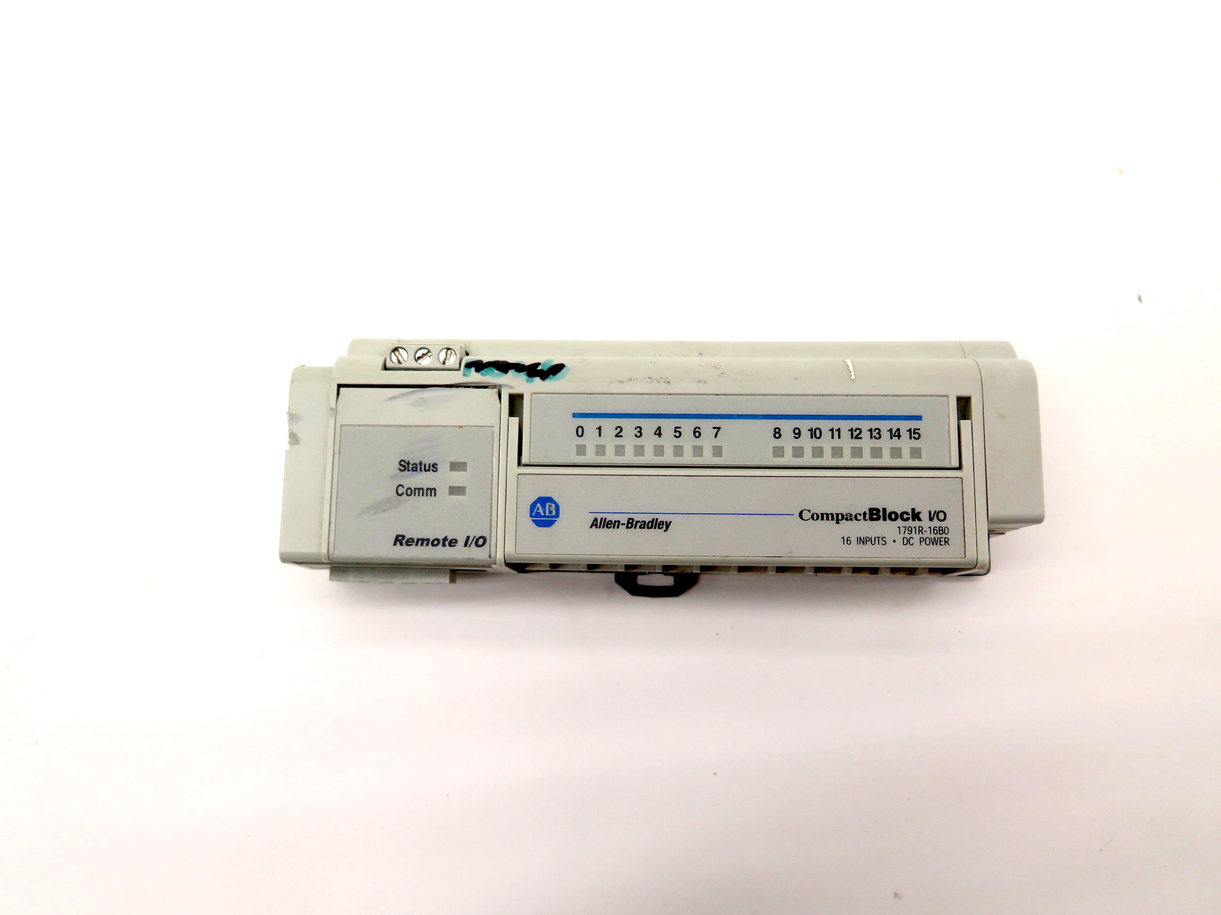 Allen-Bradley 1791R-16B0 Ser.D Input CompactBlock I/O See notes - Advance Operations