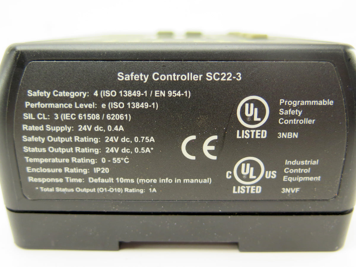 Banner SC22-3 Safety Controller 24Vdc 0.4A - Advance Operations