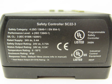 Banner SC22-3 Safety Controller 24Vdc 0.4A - Advance Operations