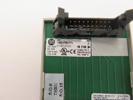 Allen-Bradley 1492-IFM20FN Control Board 0-132V AC/DC LOT OF 3 - Advance Operations