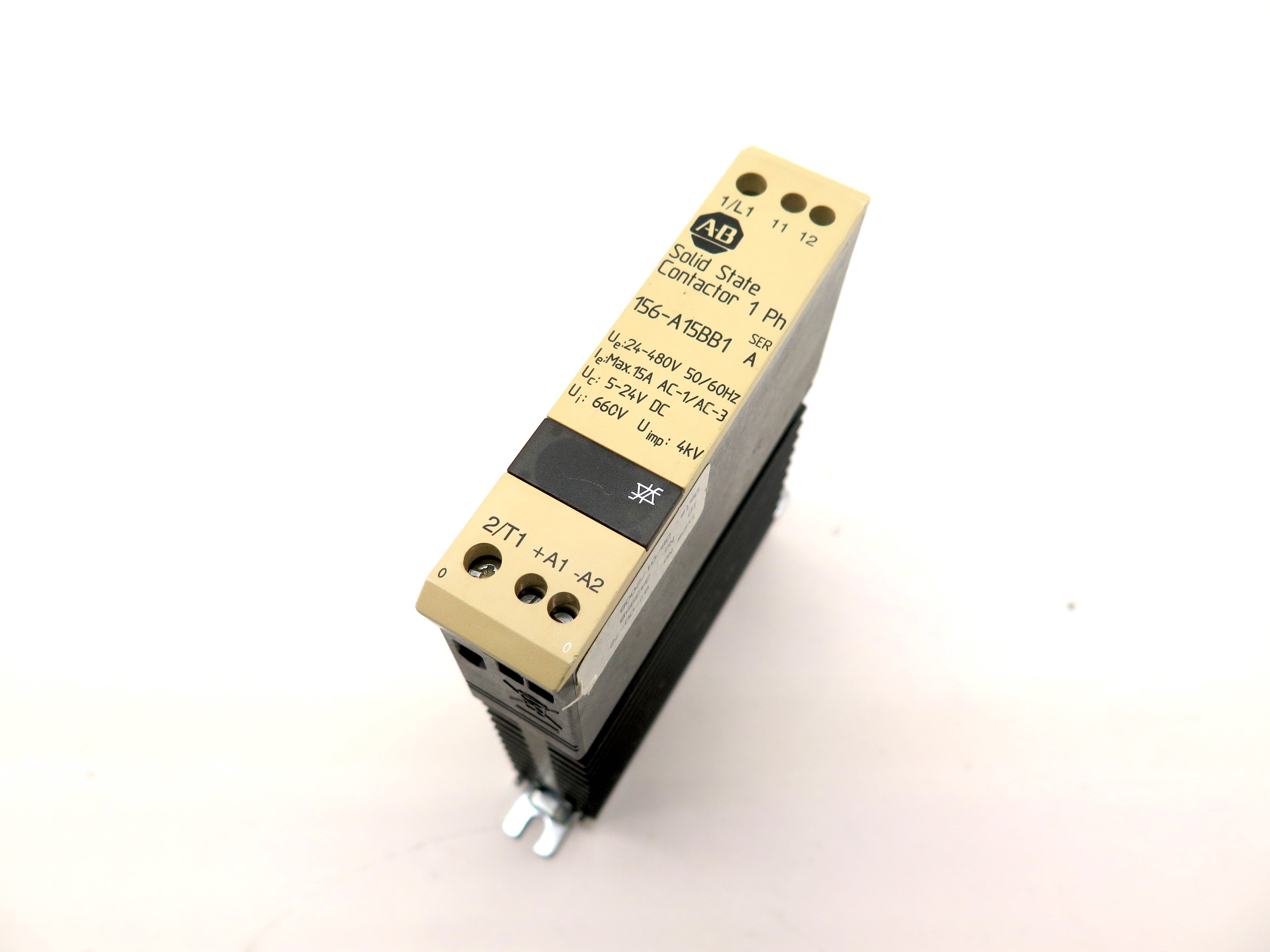 Allen-Bradley 156-A15BB1 Ser.A Contactor 1 Phase 480V ac Max - Advance Operations