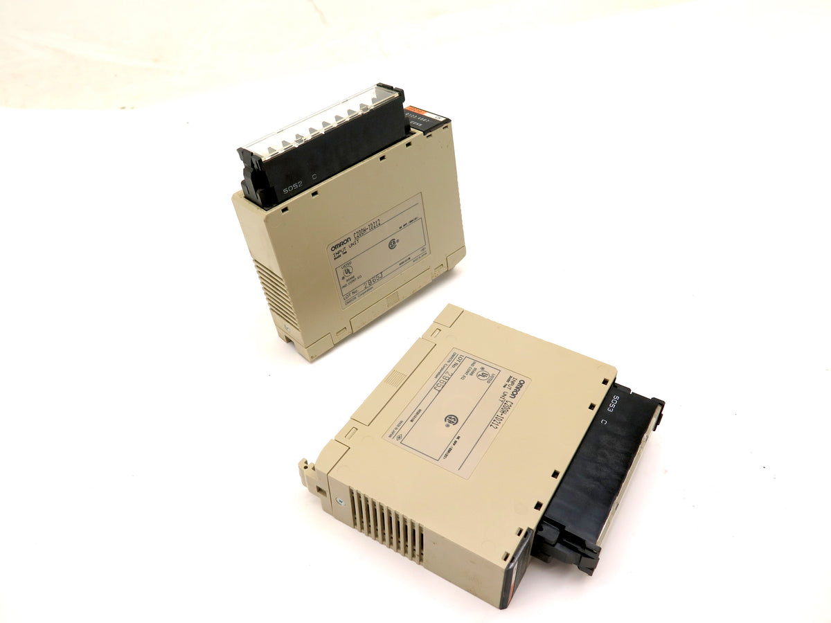 Omron C200H-ID212 Input Unit 24Vdc 7mA LOT OF 2 - Advance Operations