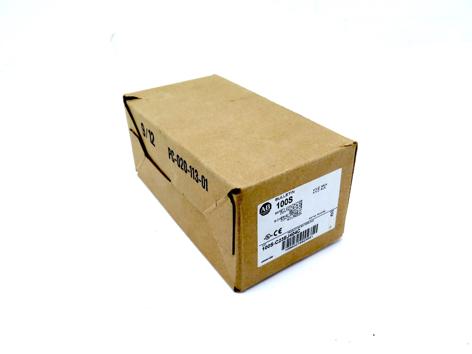 Allen-Bradley 100S-C23EJ404C Safety Contactor GuardMaster - Advance Operations