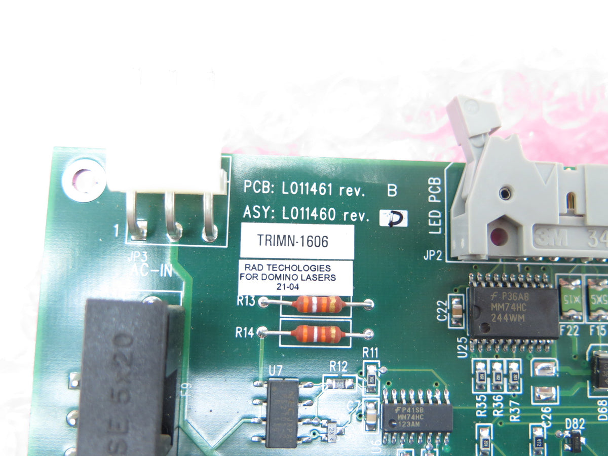 Domino Lasers L011460 Circuit Board Assembly REV.D - Advance Operations