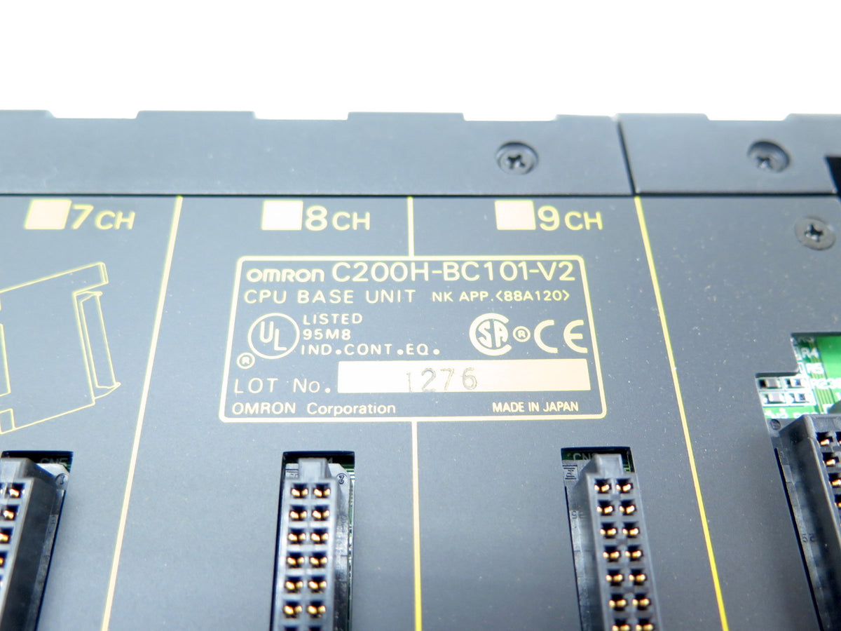 Omron C200H-BC101-V2 CPU Base Unit - Advance Operations