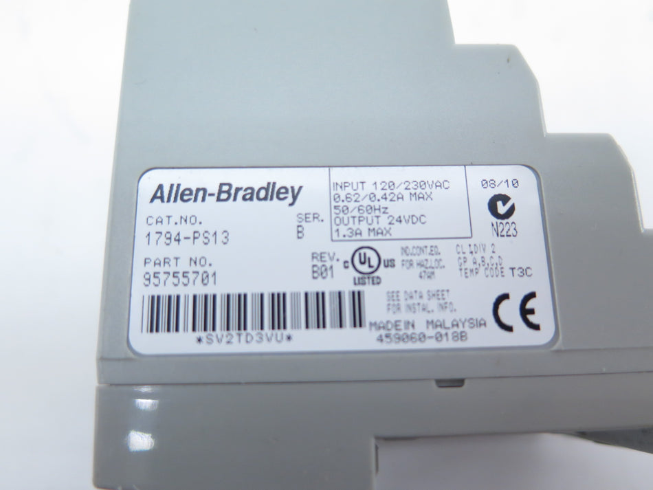 Allen-Bradley 1794-PS13 Power Supply Module - Advance Operations