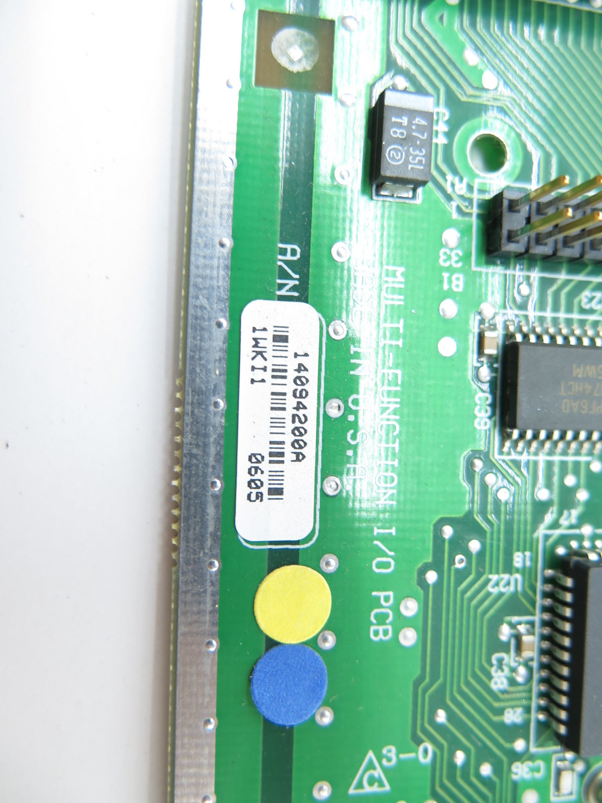 Mettler Toledo 14094200A Multifunction I/O Circuit Card - Advance Operations