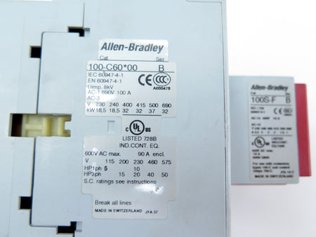 Allen-Bradley 100S-C60D14C Contactor Kit GuardMaster - Advance Operations