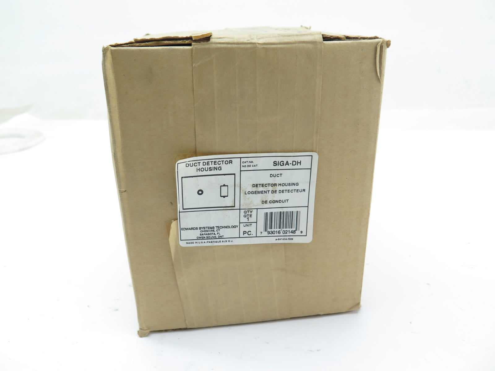 Edwards Systems Technology SIGA-DH Duct Detector Housing NIB – Advance ...