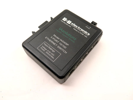 B & B Electronics IASW5P 5 Port 10/100 Ethernet Switch - Advance Operations