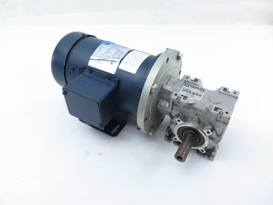 Leeson DC Permanent Magnet Motor C42D17FK2D 1/4  & Varvel SRT04028G319 Gearbox - Advance Operations