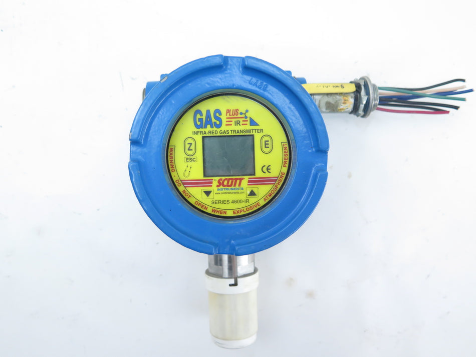 Scott Instruments 4600-IR Gas Plus Infra-Red Gas Transmitter - Advance Operations