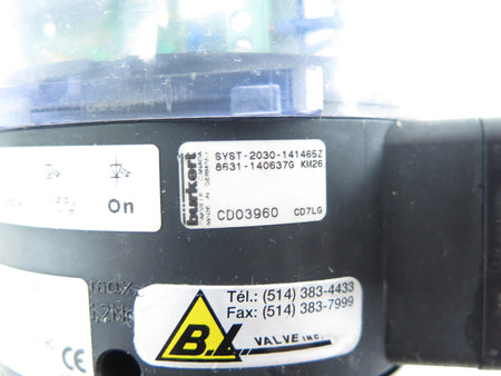Burkert SYST-2030-141465Z KM26 Fluid Control System - Advance Operations