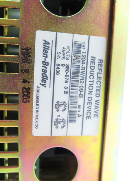 Allen-Bradley 1204-RWR2-09-B Reflected Wave Reduction Device - Advance Operations