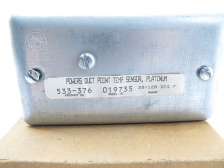 Siemens 533-376 Duct Temperature Sensor 20-120F - Advance Operations