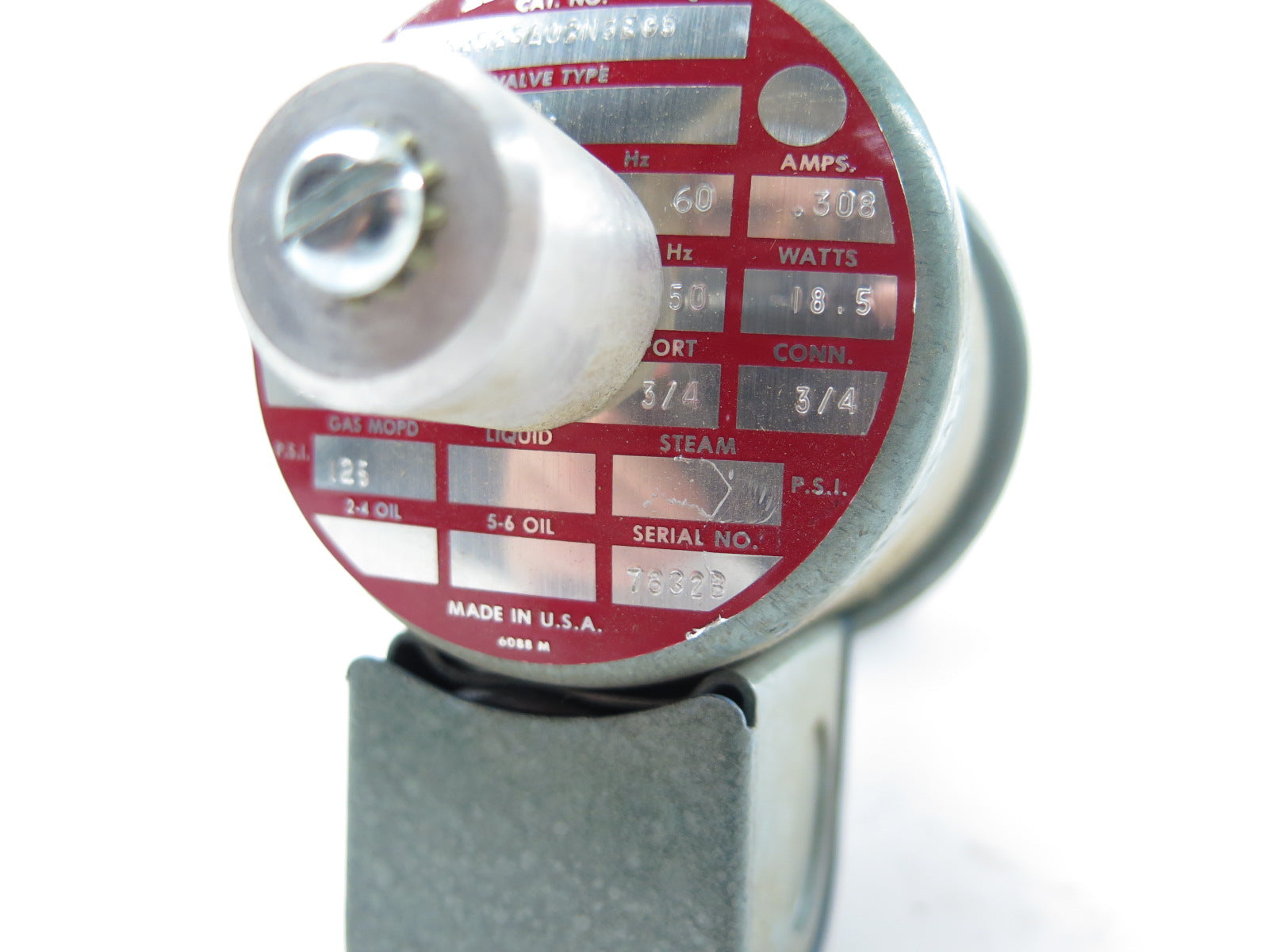 ITT S252SA02N3E65 2 Way Pilot Operated Gas Shutoff Valve 3/4 NPT - Advance Operations