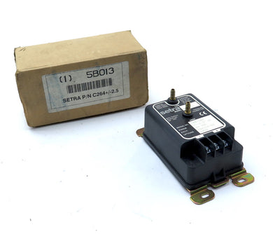 Setra C264+/-2.5 Pressure Transmitter 24Vdc 0-25