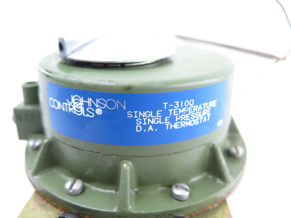 Johnson Controls T-3100 Single Temp And Pressure Thermostat - Advance Operations