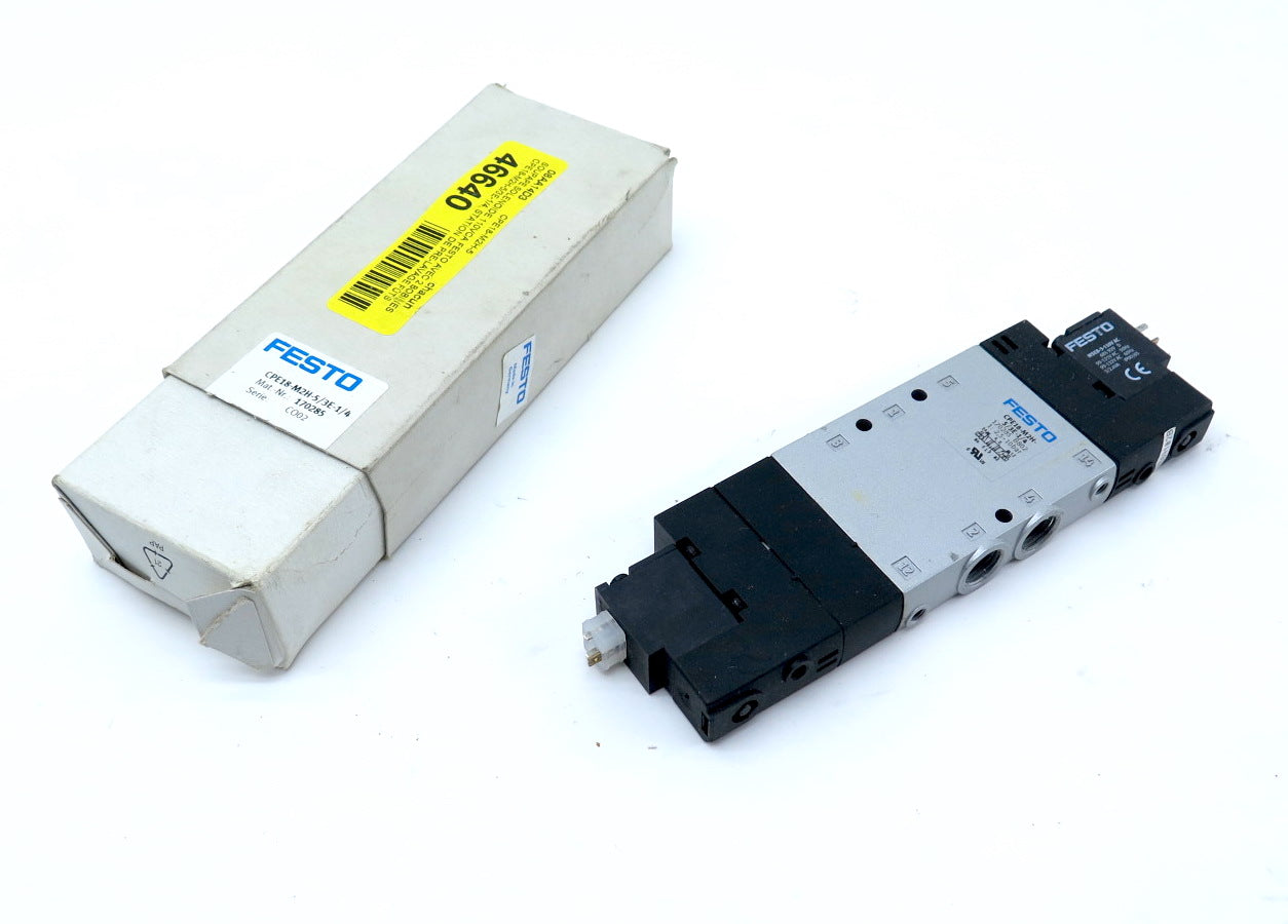 Festo CPE18-M2H-5/3E-1/4 Solenoid Valve 10Bar - Advance Operations