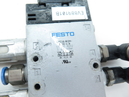 Festo CPE18-M2H-5/3E-1/4 Solenoid Valve 170285 2.5-10Bar - Advance Operations