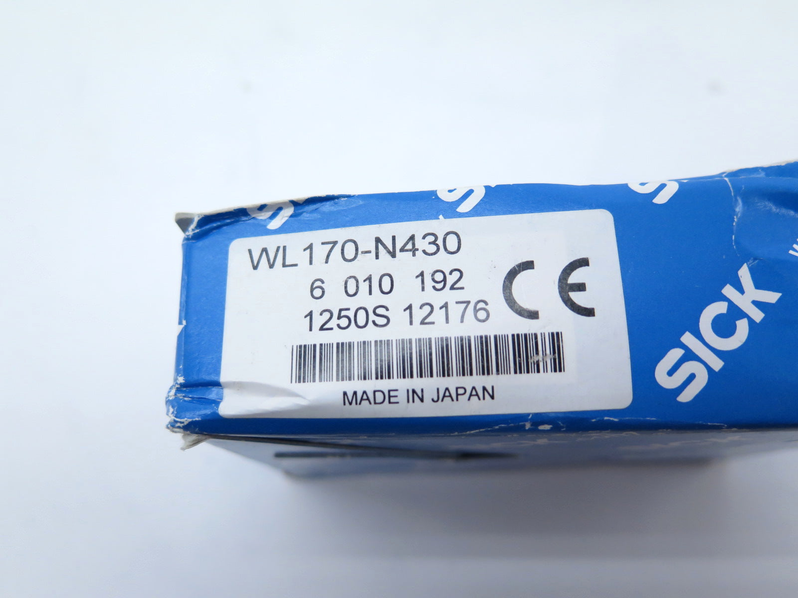 Sick WL170-N430 Photoelectric Sensor - Advance Operations