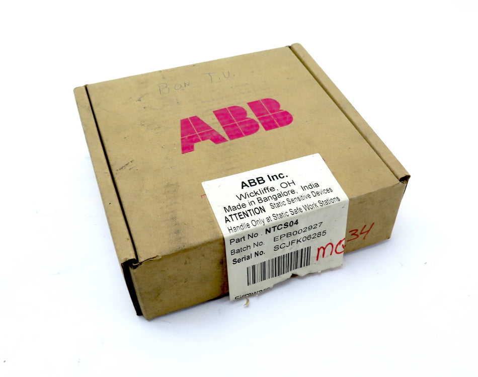ABB / Bailey 6635392 F1 NTCS02 Network 90 Control Module Terminal Unit - Advance Operations