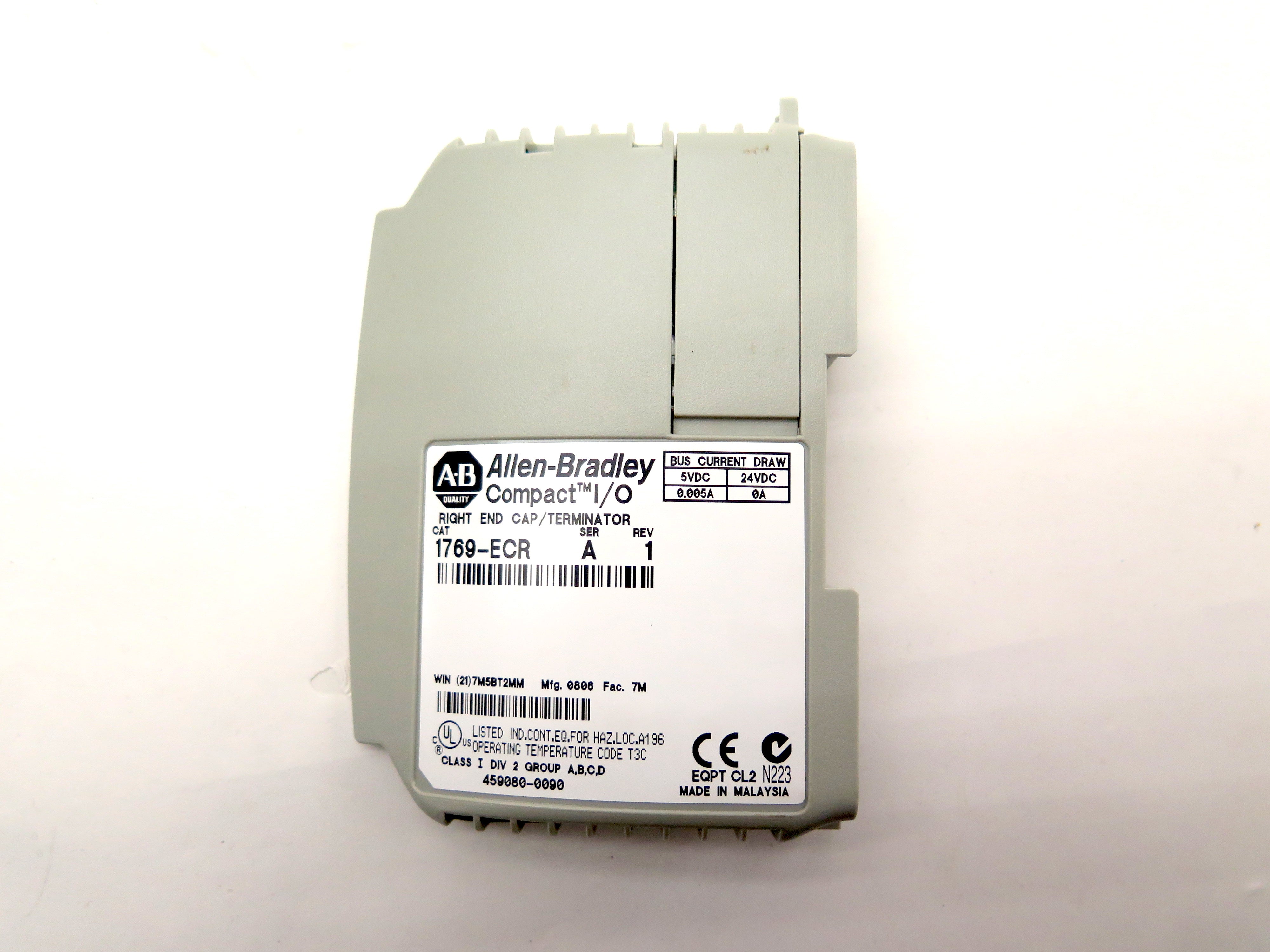 Allen-Bradley 1769-ECR Right End Cap/Terminator Compact I/O - Advance Operations