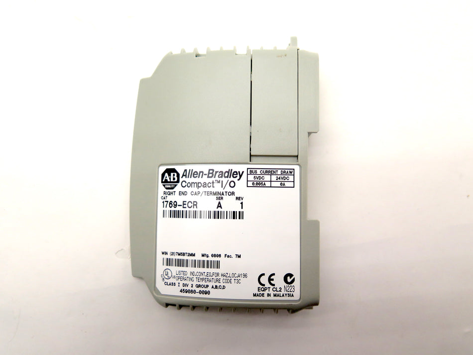 Allen-Bradley 1769-ECR Right End Cap/Terminator Compact I/O - Advance Operations