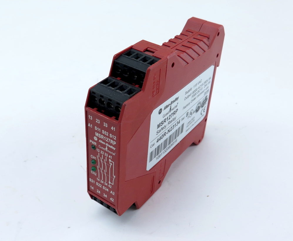 Allen-Bradley 440R-N23134 Ser.B MSR127RP Safety Relay - Advance Operations